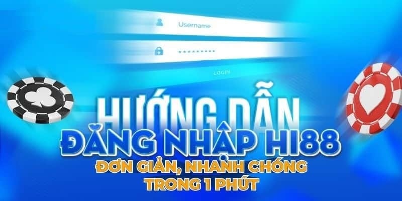 Đăng nhập Hi88 bằng ứng dụng điện thoại